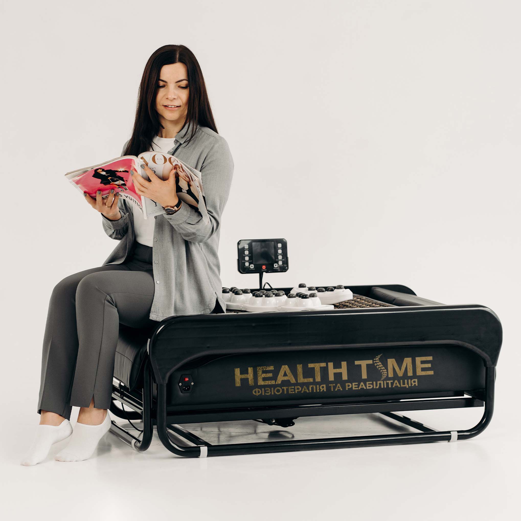 Компактність SpineMaster 360 — можливість складання для зручного зберігання