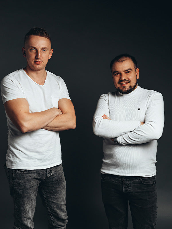 Засновники Health Time — Володимир Прокопишин та Василь Воробець на спільному фото