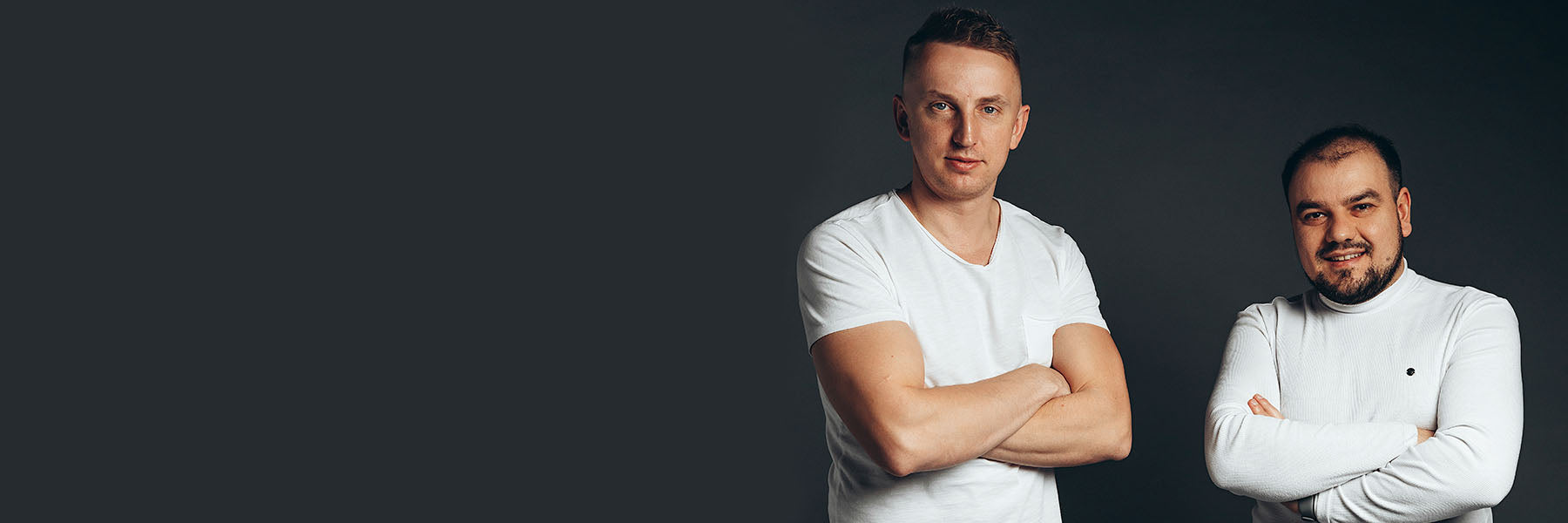 Засновники Health Time — Володимир Прокопишин та Василь Воробець на спільному фото